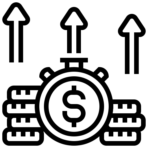 Cash flow potential icon