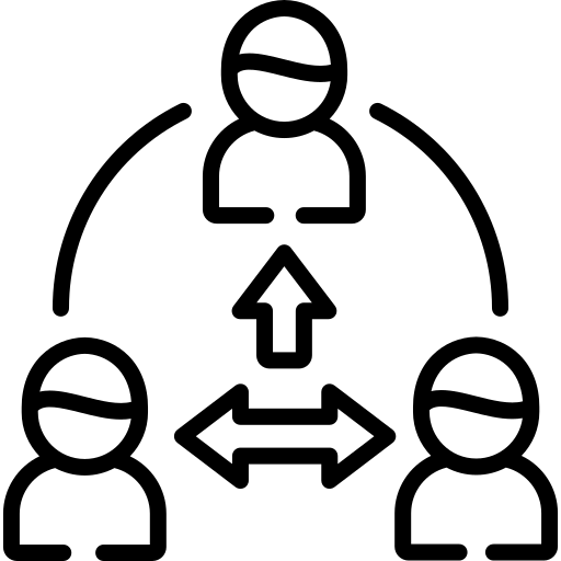 Direct team connection icon